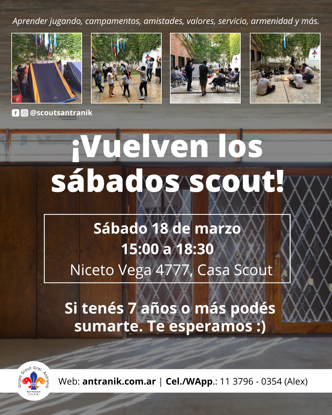 Flyer Inicio de Actividades Scout-Antranik-2023