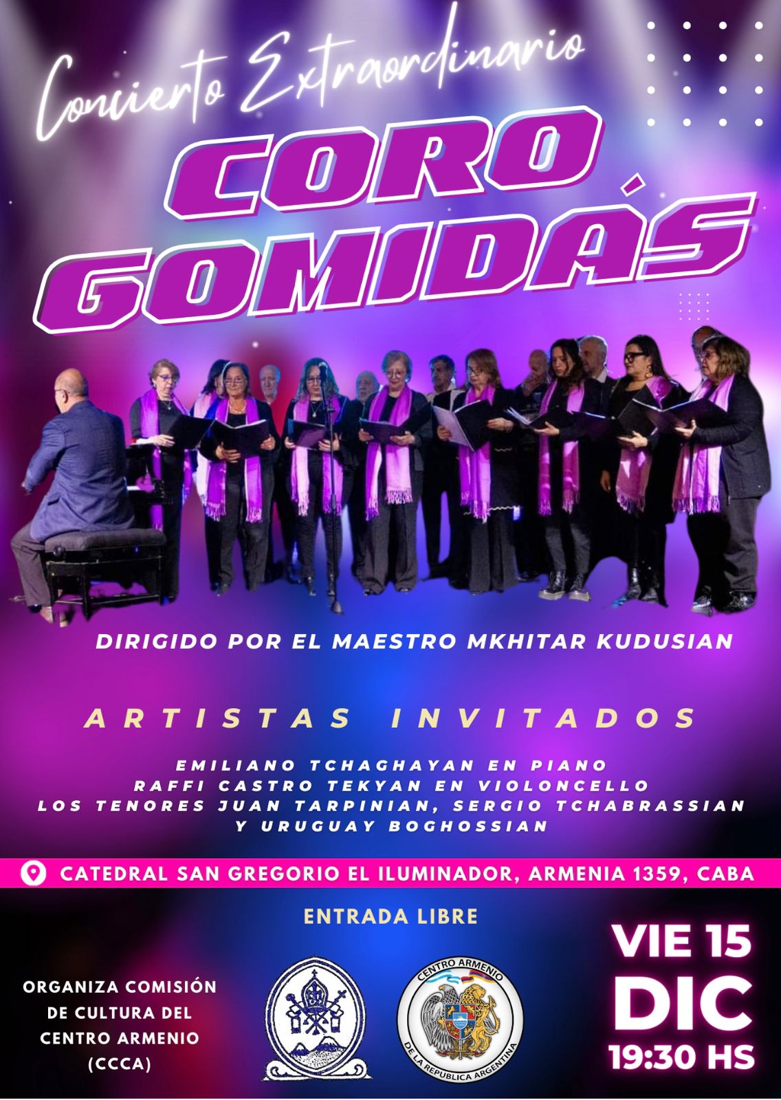 coro gomidas extr