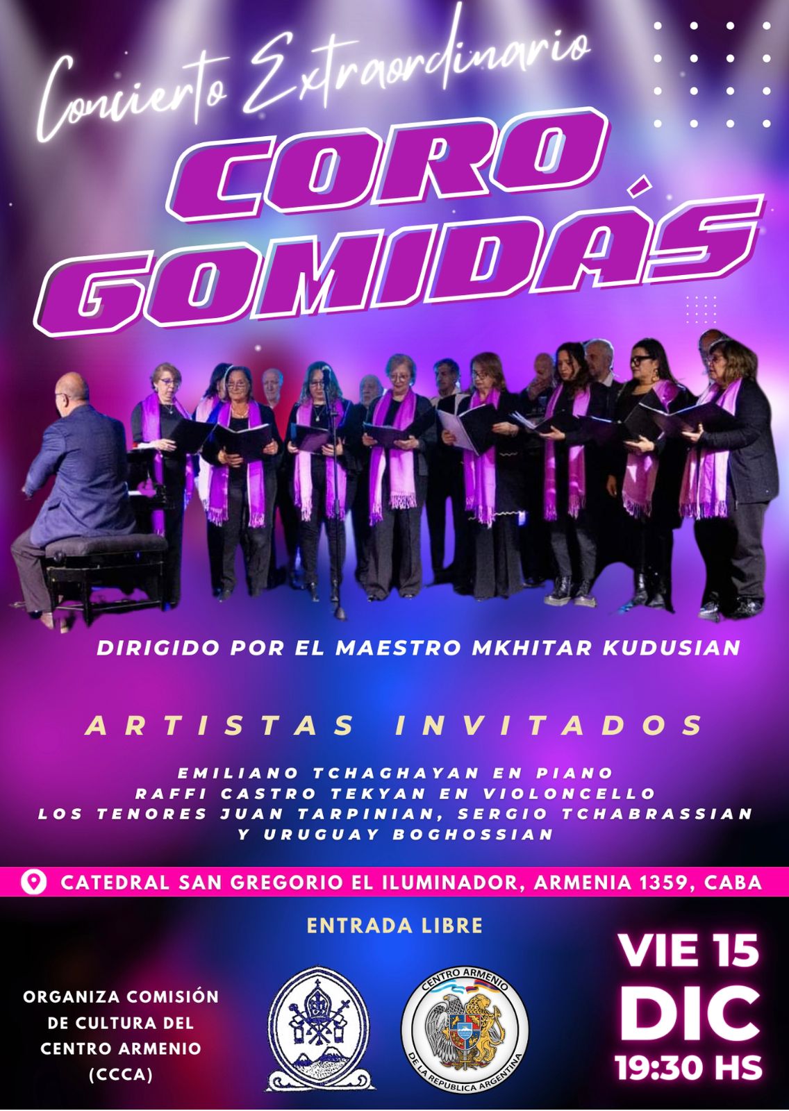 coro gomidas extr