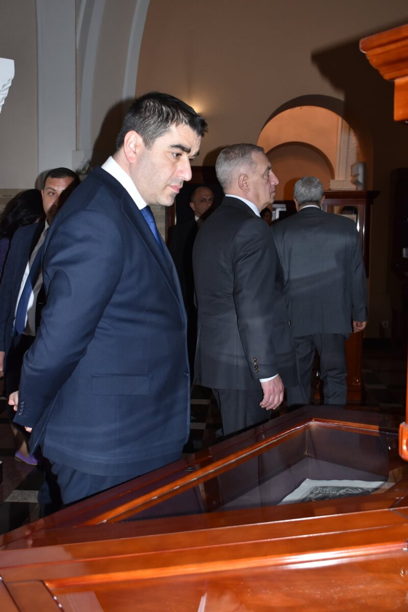 presidente del parlamento georgiano