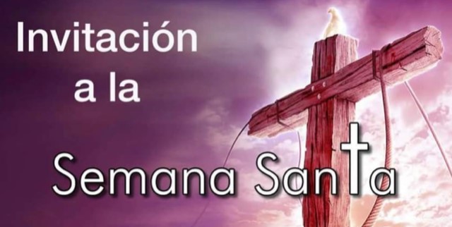 invitacion a semana santa