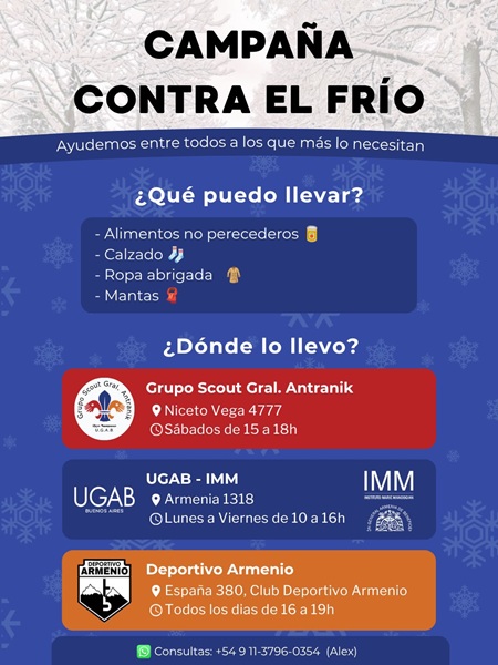 CAMPAÑA CONTRA EL FRÍO 2026