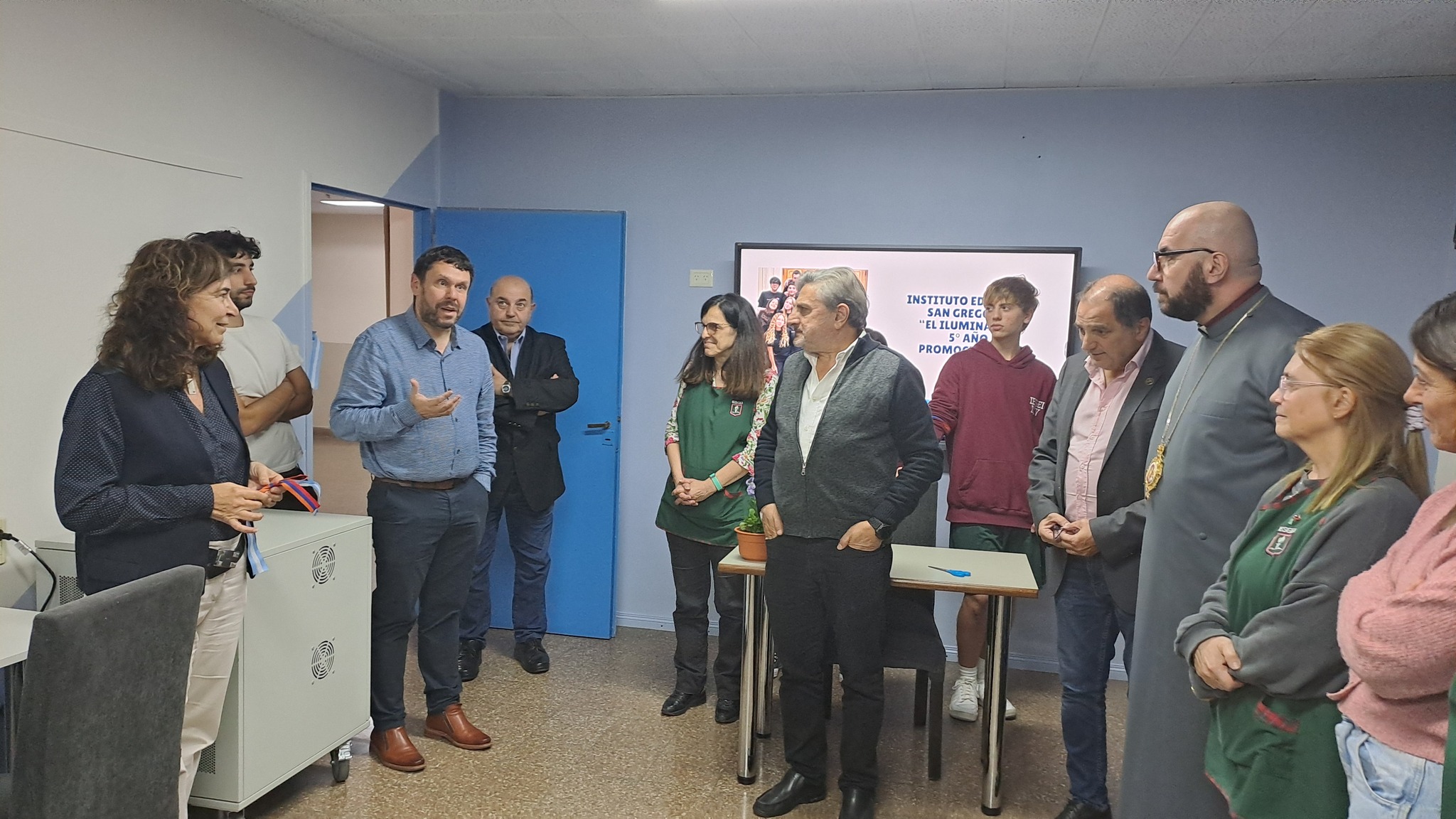 docente aula nueva