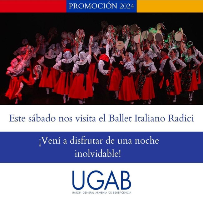 cena promocon baile italiano