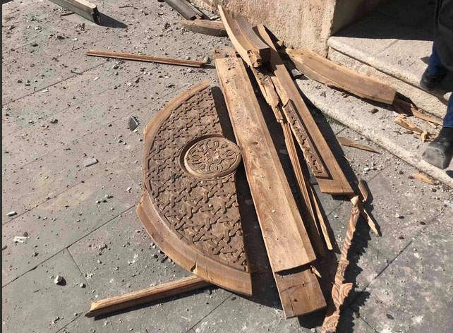 Destrozos en Ghazanchetzotz