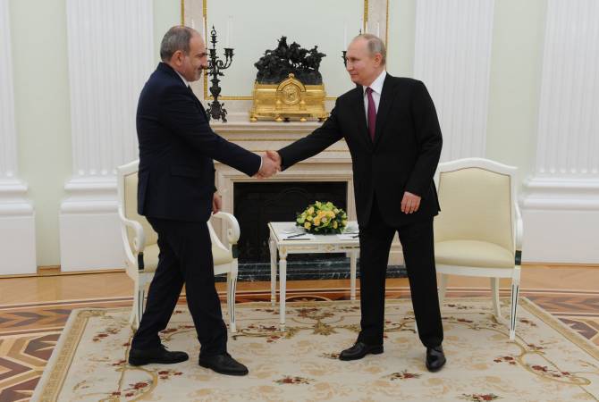 pashinian putin110121