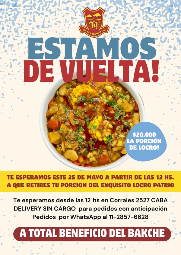 locro backche mayo 2026