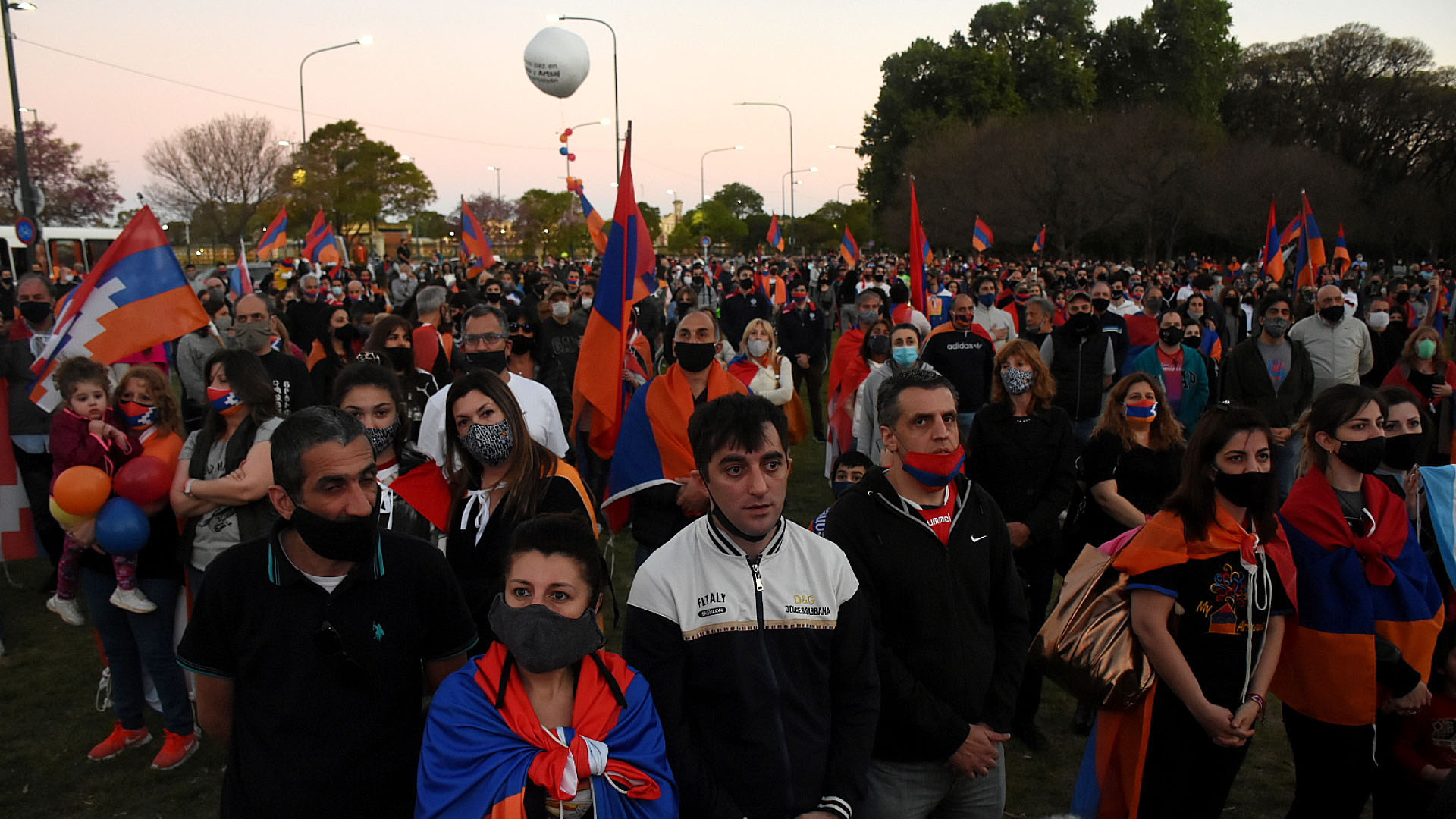 Buenos Aires caravana 31 de octubre acto