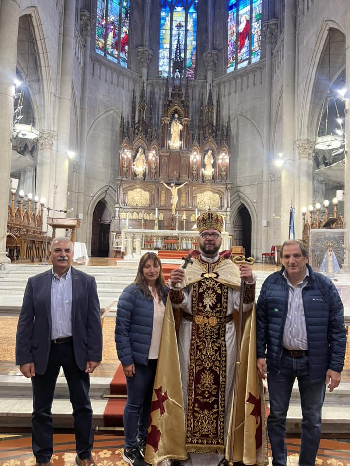 representantes de la IAIA con Hyar Surp en mdq