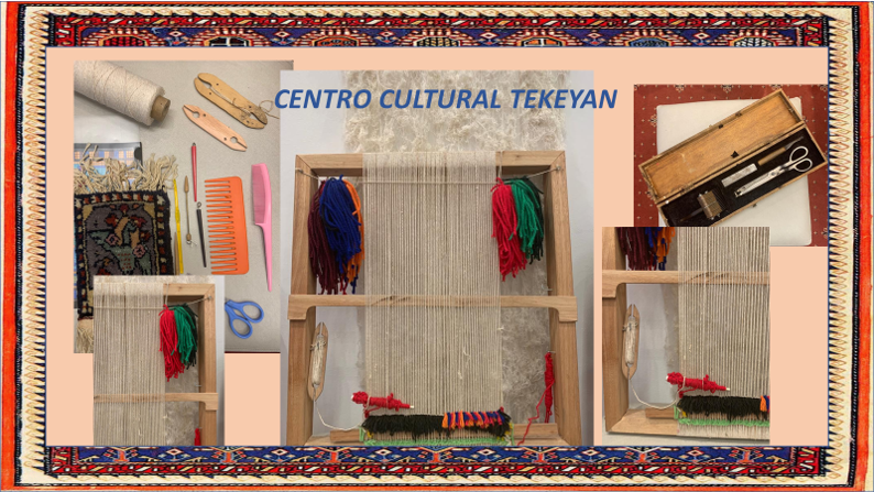 centro cultural tekeyan azul alfombra