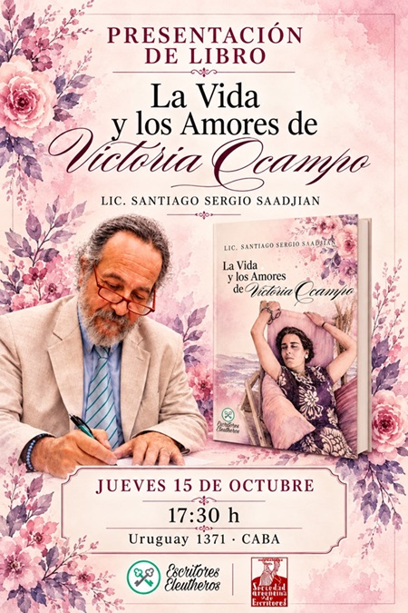flyer del libro de saadjian 2026