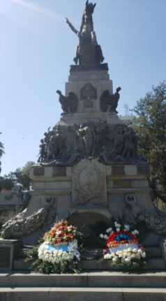 Monumento a San Martín en Córdoba