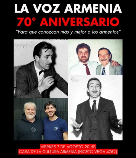 70 aniversario la voz armenia