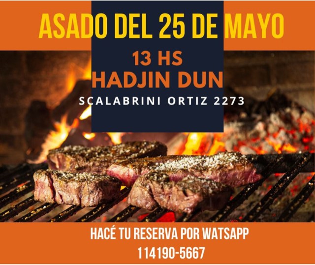 Asado en hadjin