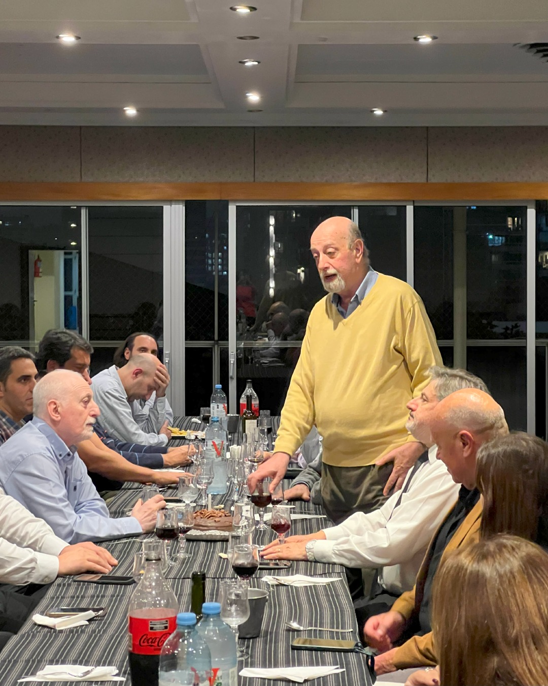 Consejo directivo cena  Ruben