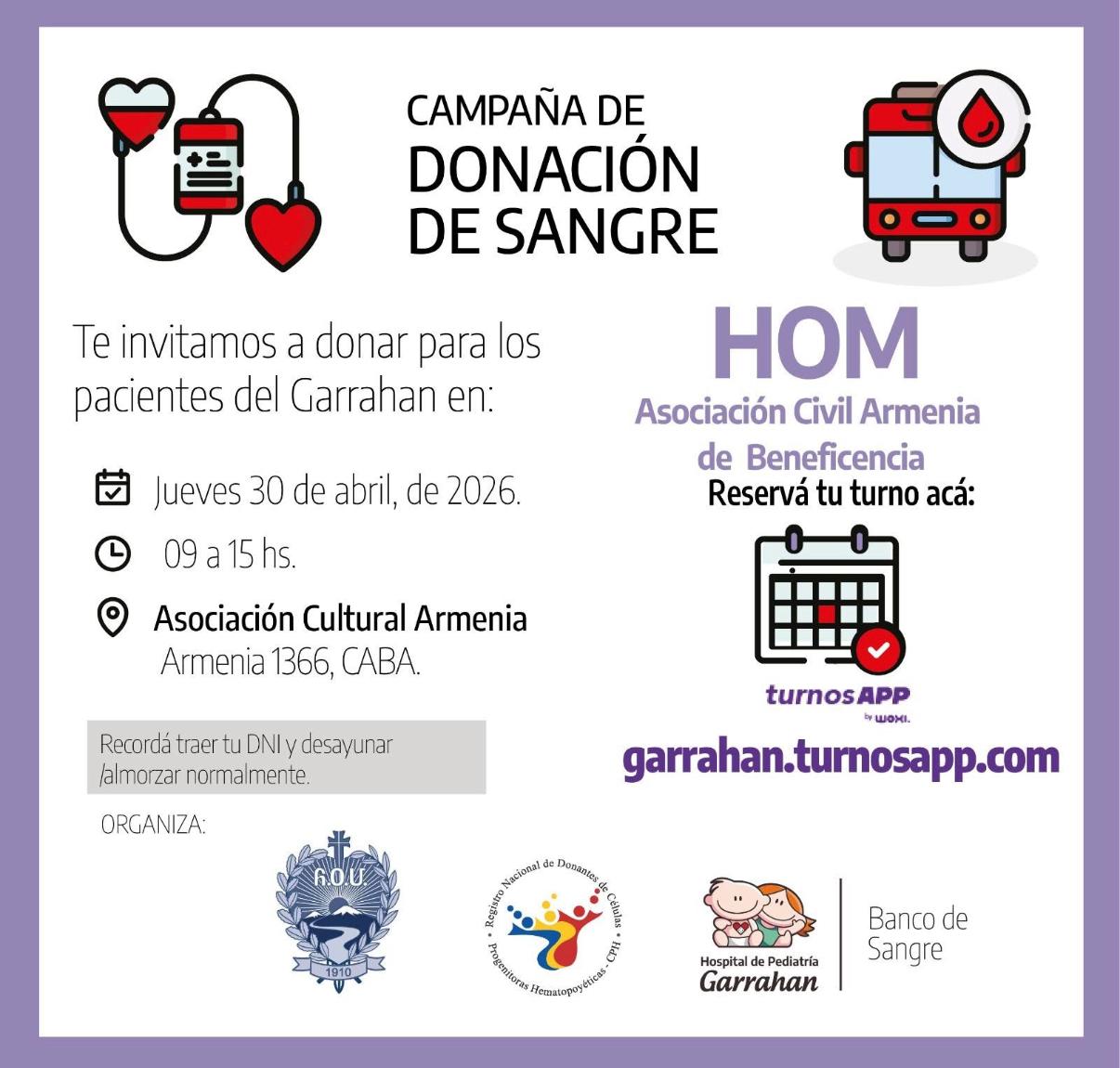 hom donacion de sangre