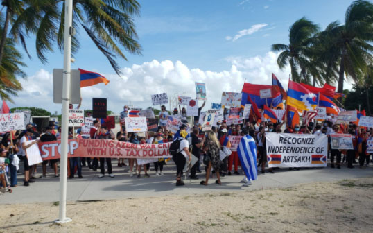 Manifestación en Miami Beach 3