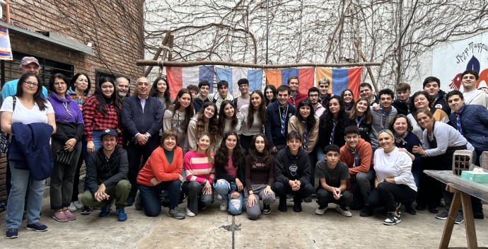 alumnos con scout