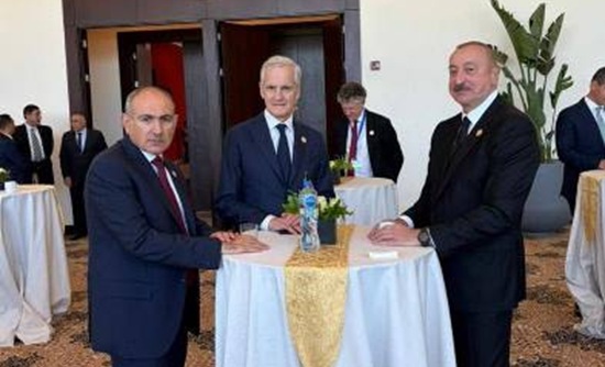 pashinian Aliyev en egipto