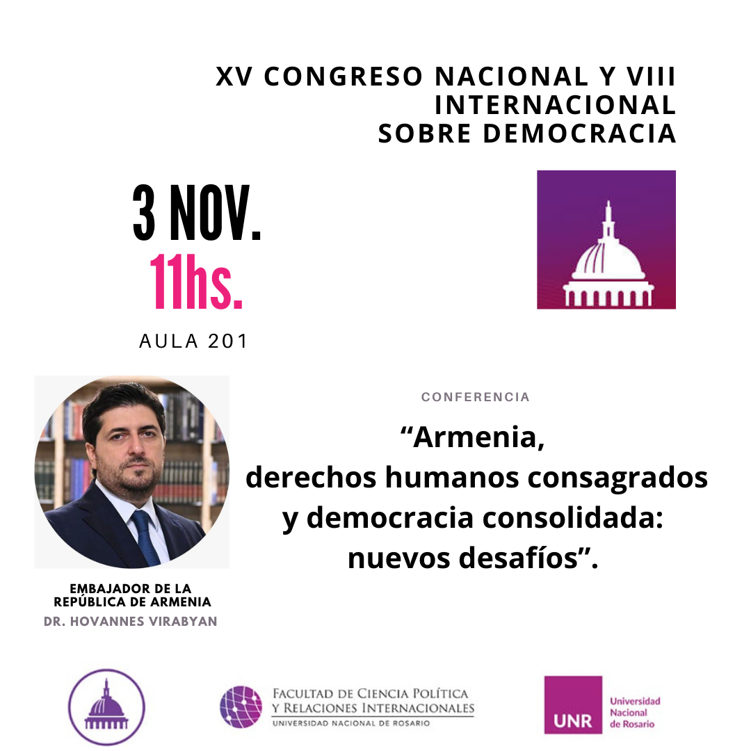 XV Congreso Nacional y VIII Internacional sobre Democracia